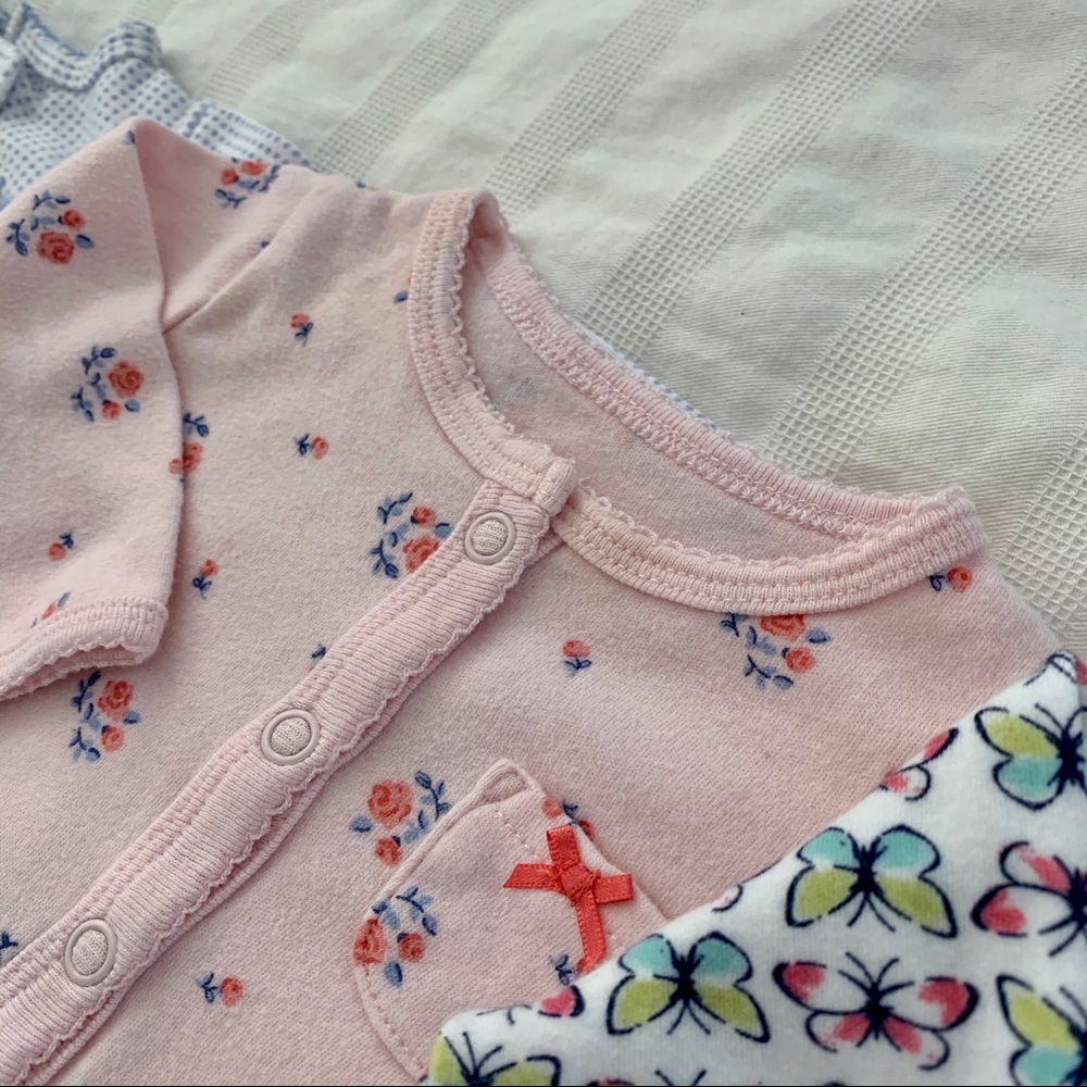 Set of 3 Carter’s Pajamas - 3 mos - Picture 4 of 5